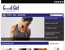 Tablet Screenshot of goodgirlfitness.net